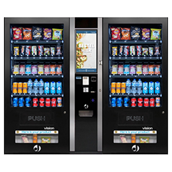 Bestelkiosk voor automatenwand