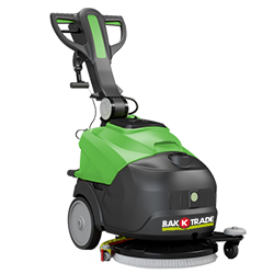Compacte schrob-/zuigmachine, 30 cm, met kabel/accu