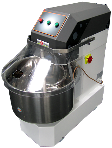 Spiraalkneder 50 kg, kuipdiameter 48 cm