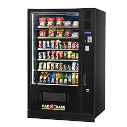Snackautomaat met verbeterde gebruikersinterface